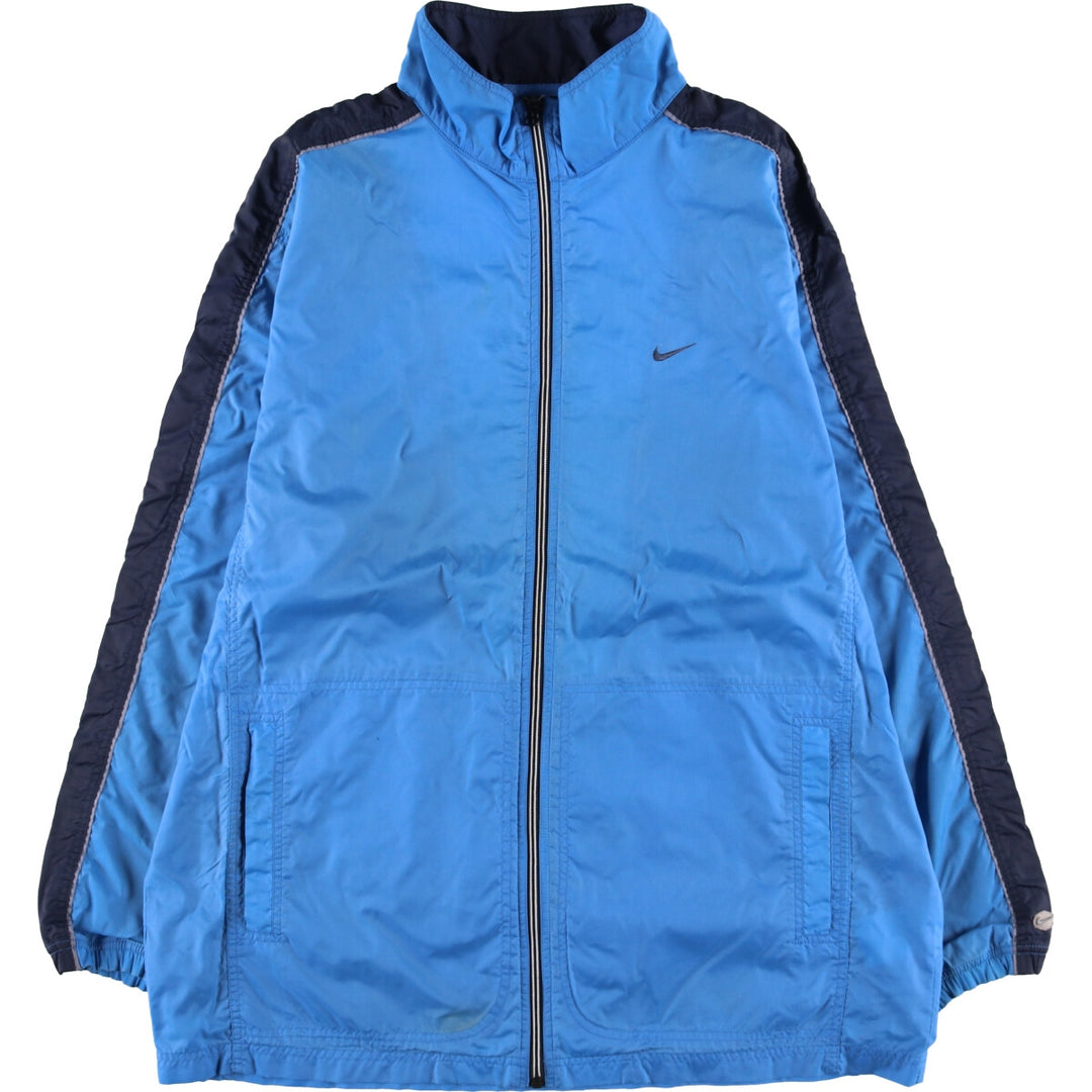 00'S Nike Nylon Jacket Men's XL Nylon Blue type light blue Vintage Second Hand