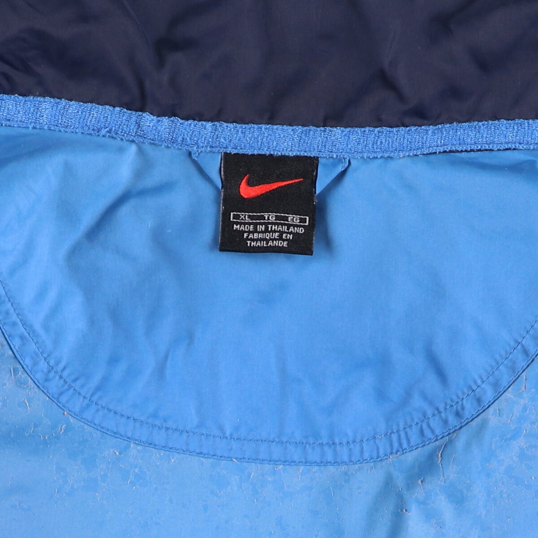 00'S Nike Nylon Jacket Men's XL Nylon Blue type light blue Vintage Second Hand