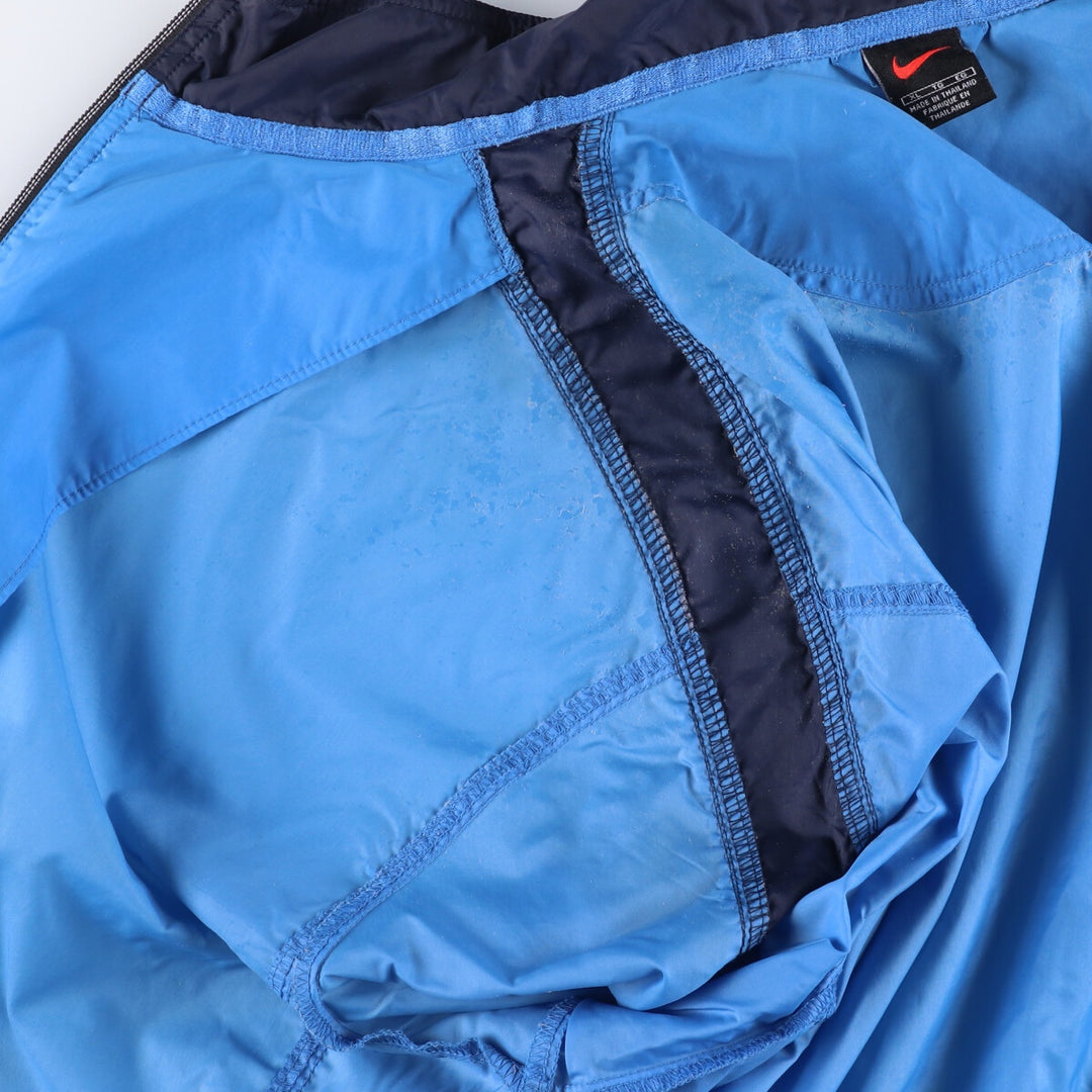 00'S Nike Nylon Jacket Men's XL Nylon Blue type light blue Vintage Second Hand
