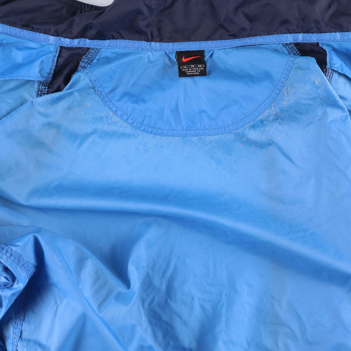 00'S Nike Nylon Jacket Men's XL Nylon Blue type light blue Vintage Second Hand