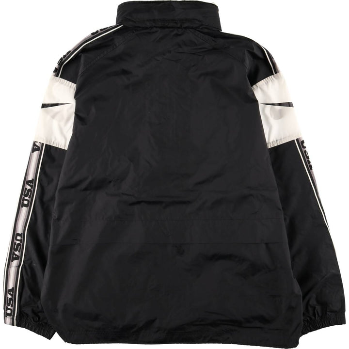 90'S Nike NIKE Nylon Jacket Men's Size L Vintage Nylon black type Vintage Second Hand