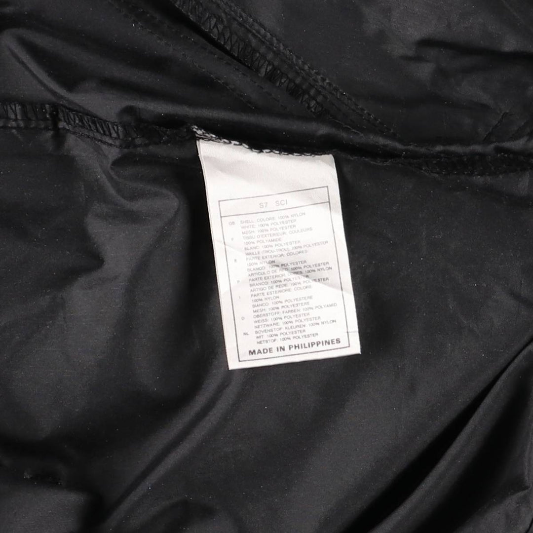 90'S Nike NIKE Nylon Jacket Men's Size L Vintage Nylon black type Vintage Second Hand