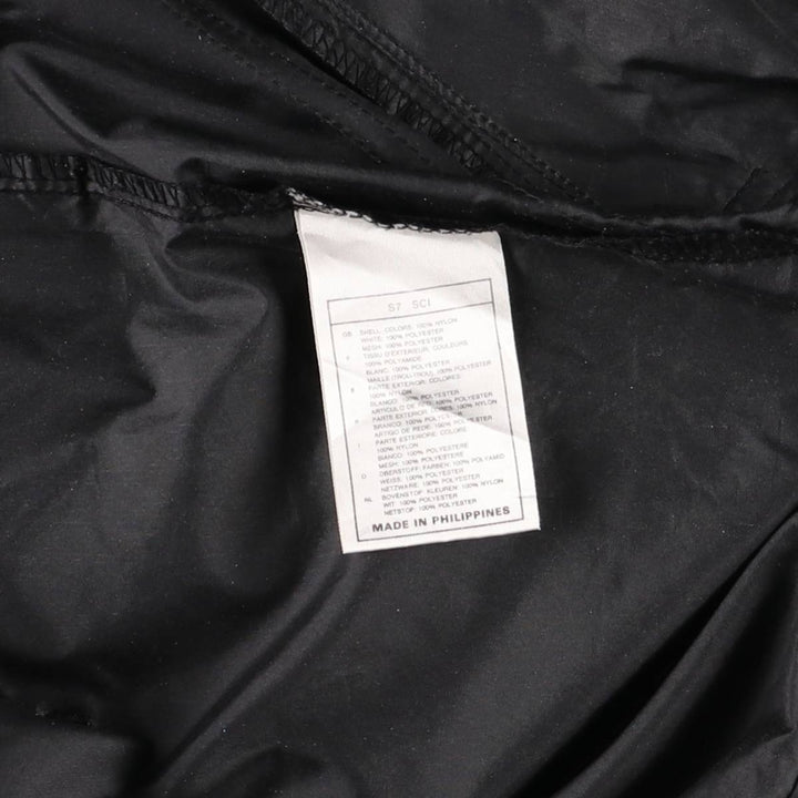 90'S Nike NIKE Nylon Jacket Men's Size L Vintage Nylon black type Vintage Second Hand