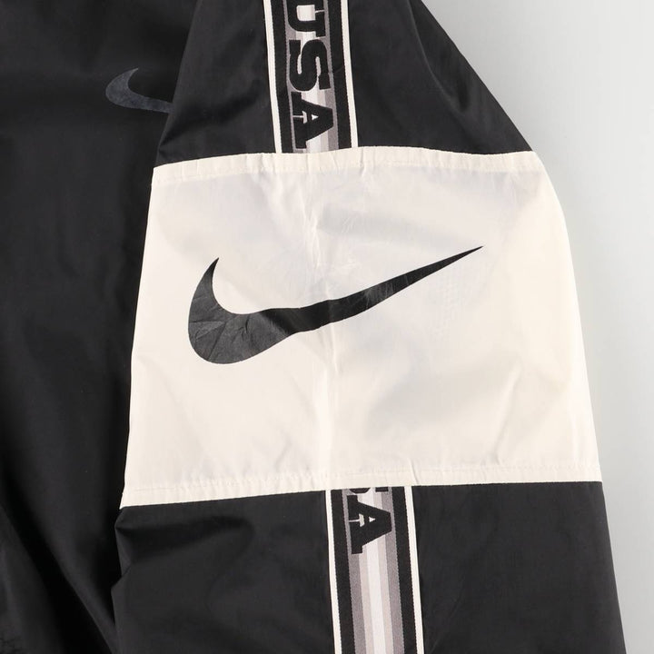 90'S Nike NIKE Nylon Jacket Men's Size L Vintage Nylon black type Vintage Second Hand