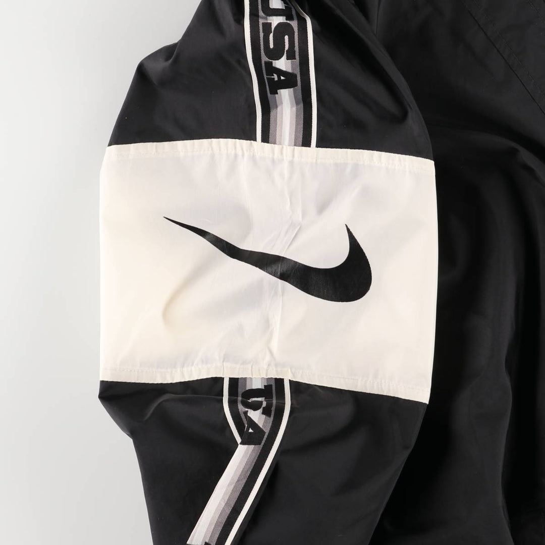 90'S Nike NIKE Nylon Jacket Men's Size L Vintage Nylon black type Vintage Second Hand