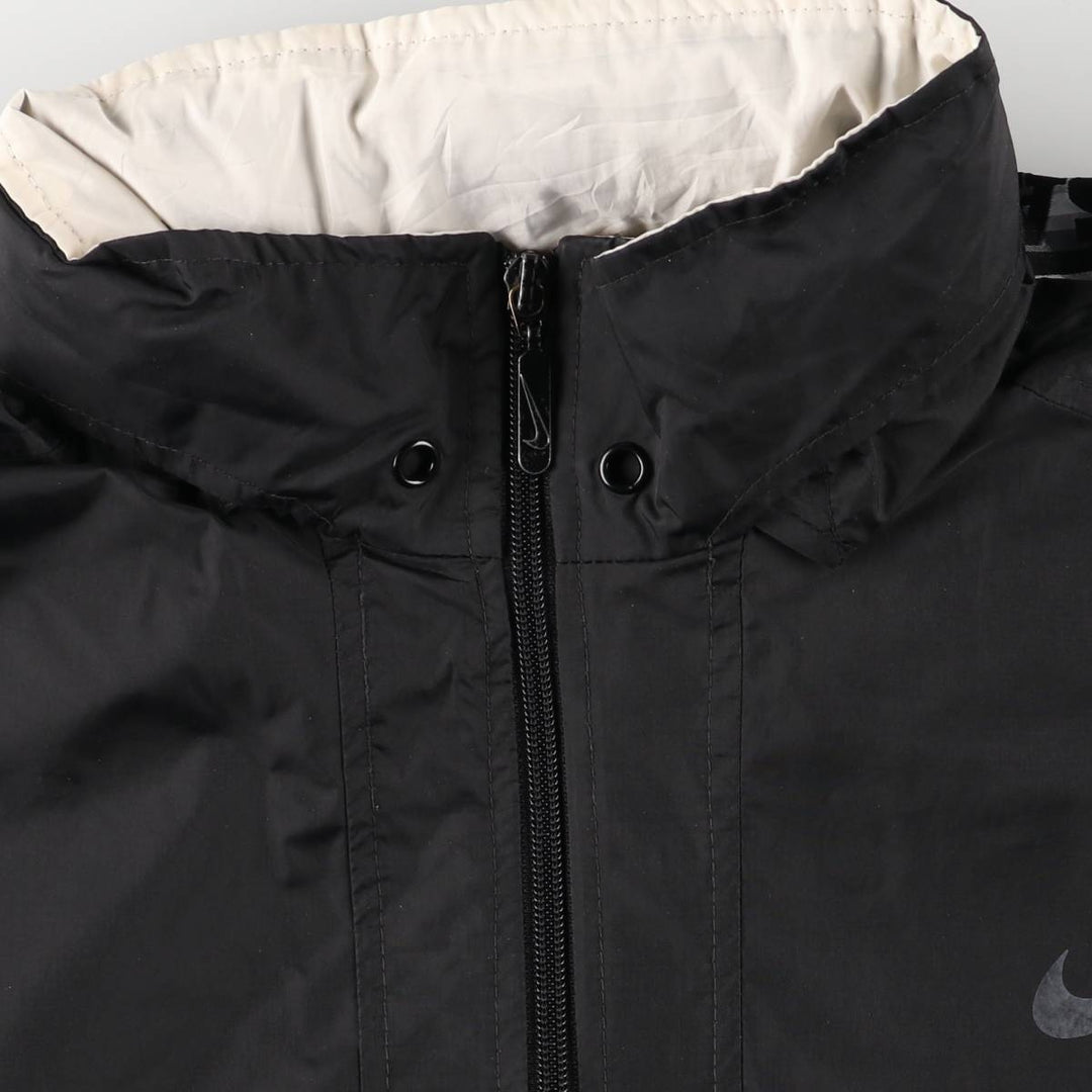 90'S Nike NIKE Nylon Jacket Men's Size L Vintage Nylon black type Vintage Second Hand