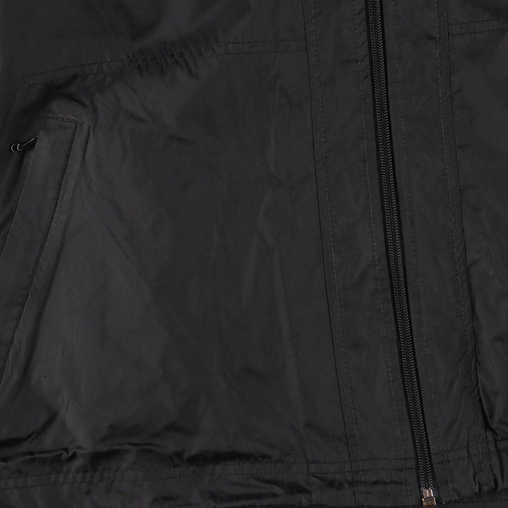 90'S Nike NIKE Nylon Jacket Men's Size L Vintage Nylon black type Vintage Second Hand
