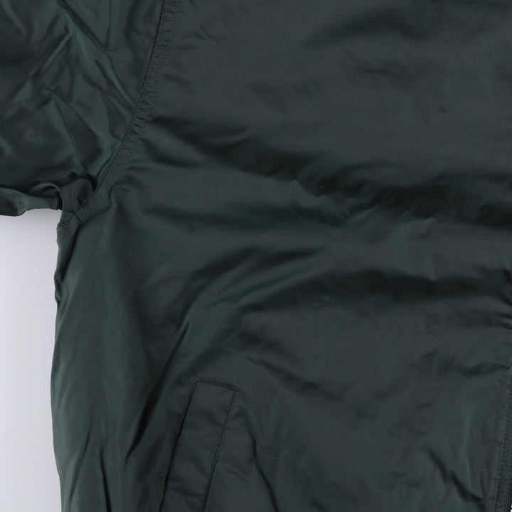 90'S Nike NIKE Back Logo Nylon Jacket Men's Size L Vintage Nylon black type Vintage Second Hand