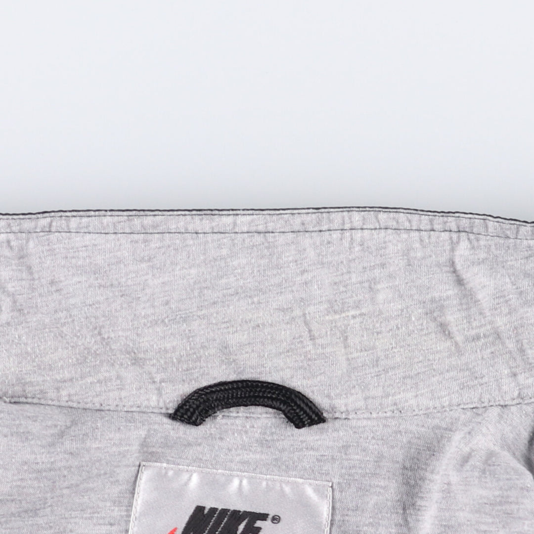 90'S Nike NIKE Back Logo Nylon Jacket Men's Size L Vintage Nylon black type Vintage Second Hand