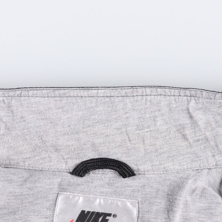 90'S Nike NIKE Back Logo Nylon Jacket Men's Size L Vintage Nylon black type Vintage Second Hand