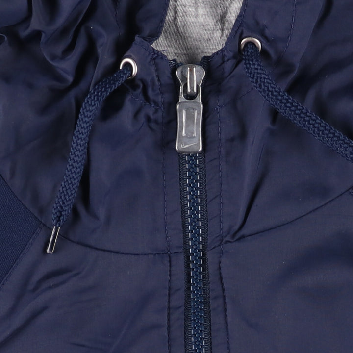 Nike Nylon Parka, Men's Size M Nylon navy blue type Vintage Second Hand