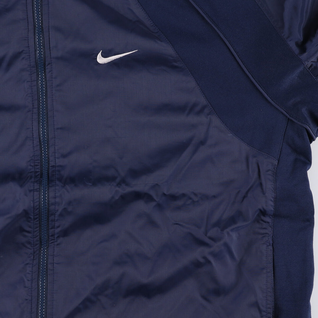 Nike Nylon Parka, Men's Size M Nylon navy blue type Vintage Second Hand