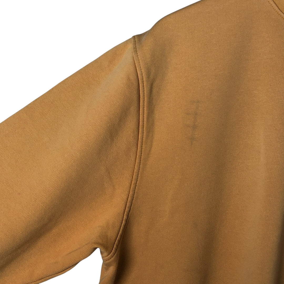 00'S Nike One Point Logo Sweatshirt Trainer Men's L size cotton yellow type Vintage Second Hand