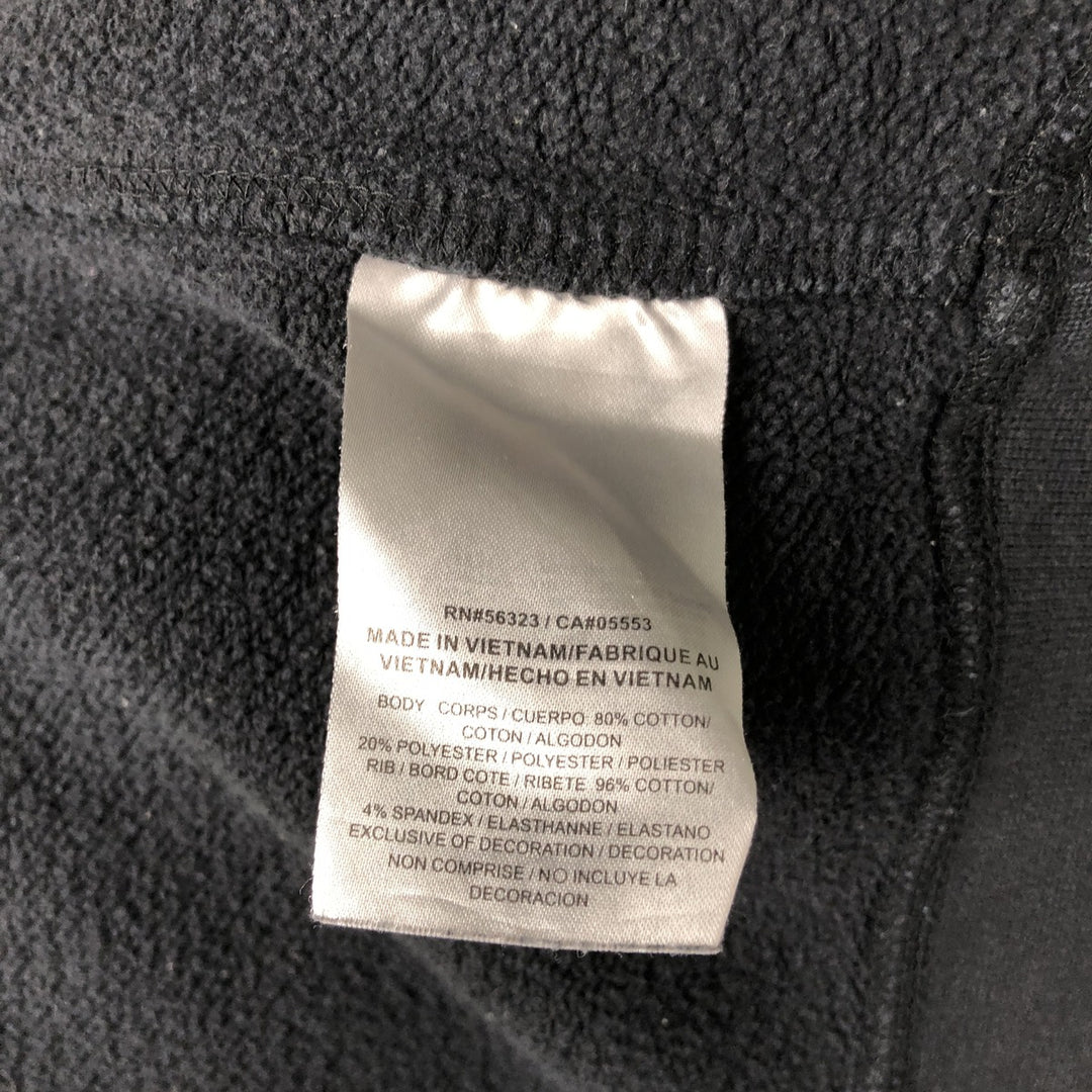 Nike logo sweatshirt, size L, men's cotton black type Vintage Second Hand
