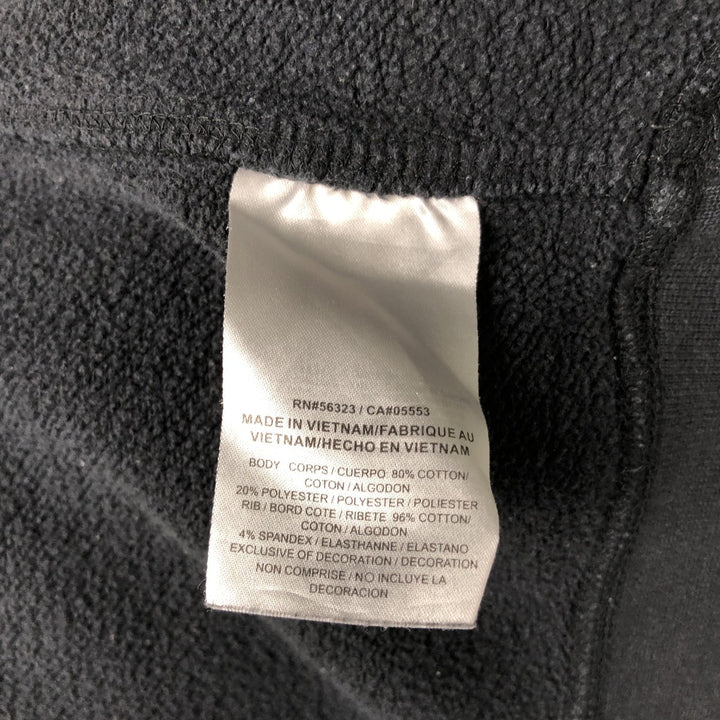 Nike logo sweatshirt, size L, men's cotton black type Vintage Second Hand