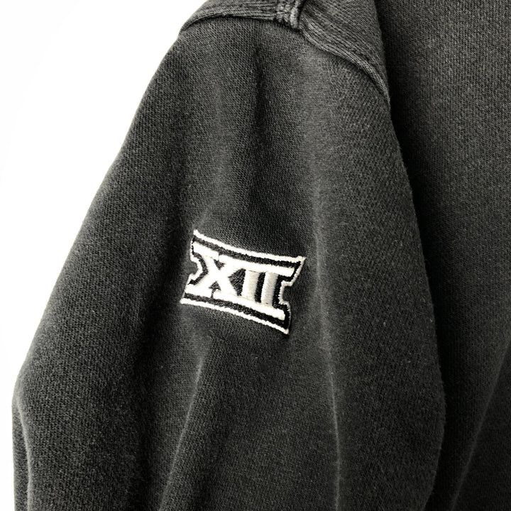 Nike logo sweatshirt, size L, men's cotton black type Vintage Second Hand