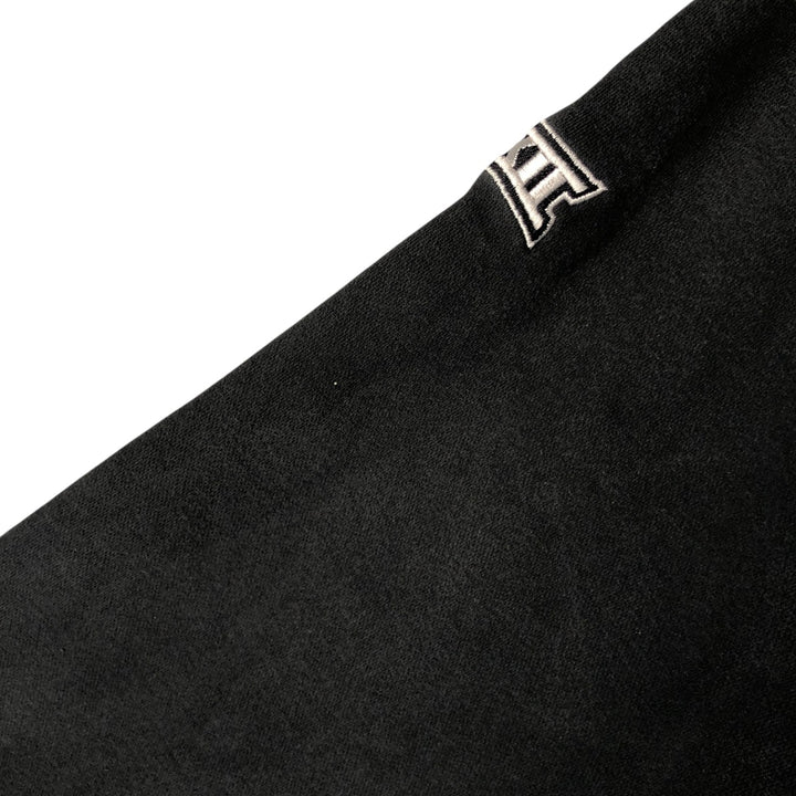 Nike logo sweatshirt, size L, men's cotton black type Vintage Second Hand
