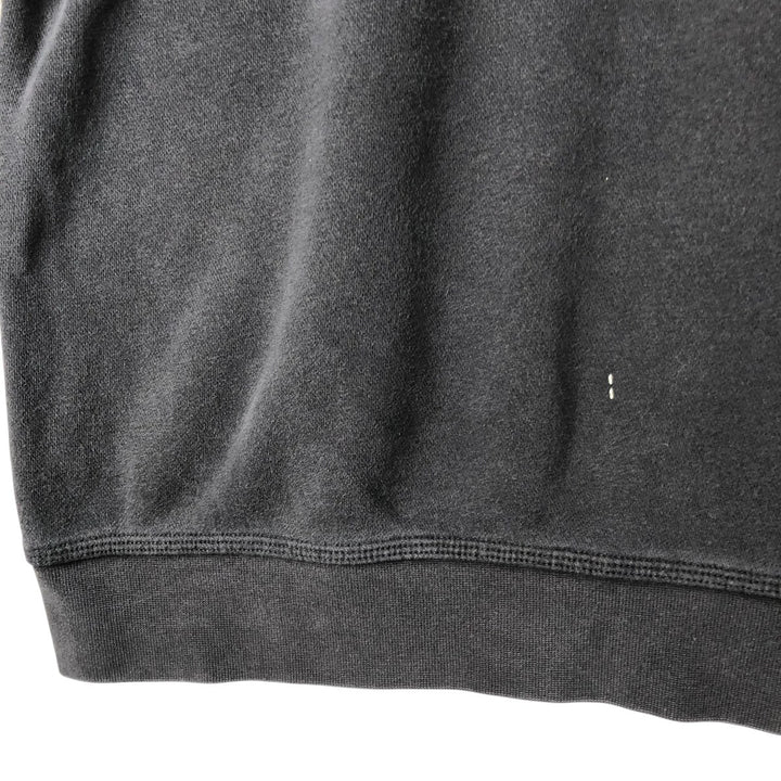 Nike logo sweatshirt, size L, men's cotton black type Vintage Second Hand