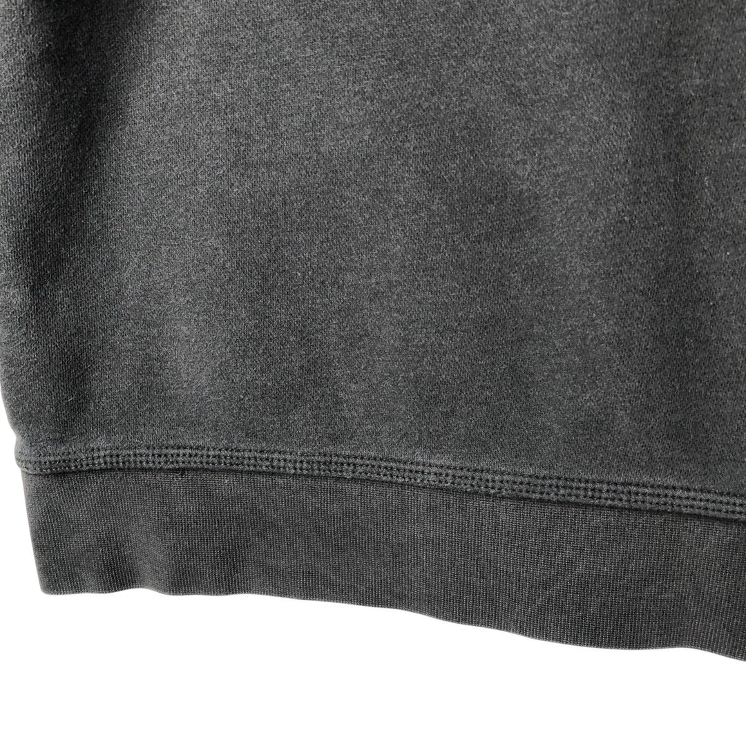 Nike logo sweatshirt, size L, men's cotton black type Vintage Second Hand
