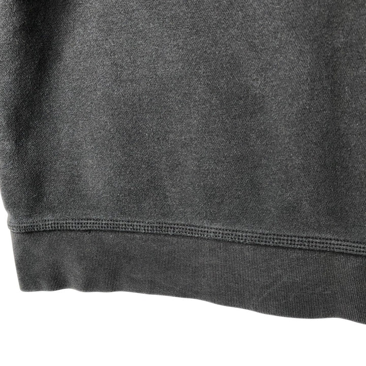 Nike logo sweatshirt, size L, men's cotton black type Vintage Second Hand