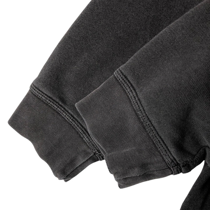 Nike logo sweatshirt, size L, men's cotton black type Vintage Second Hand