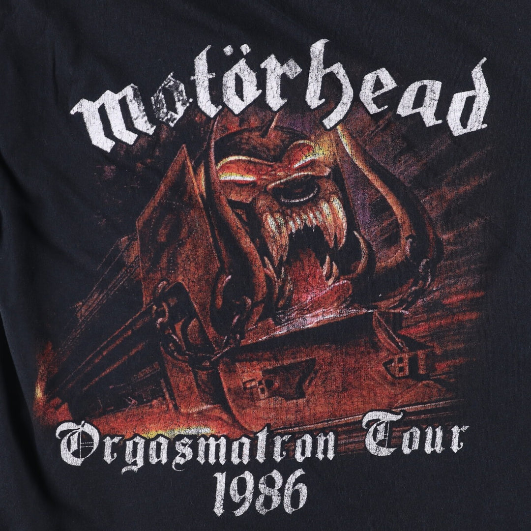 Gildan MOTORHEAD Band T-Shirt, Men's Size Medium cotton black type Vintage Second Hand