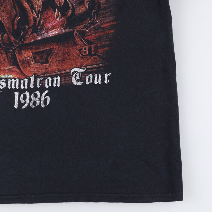 Gildan MOTORHEAD Band T-Shirt, Men's Size Medium cotton black type Vintage Second Hand