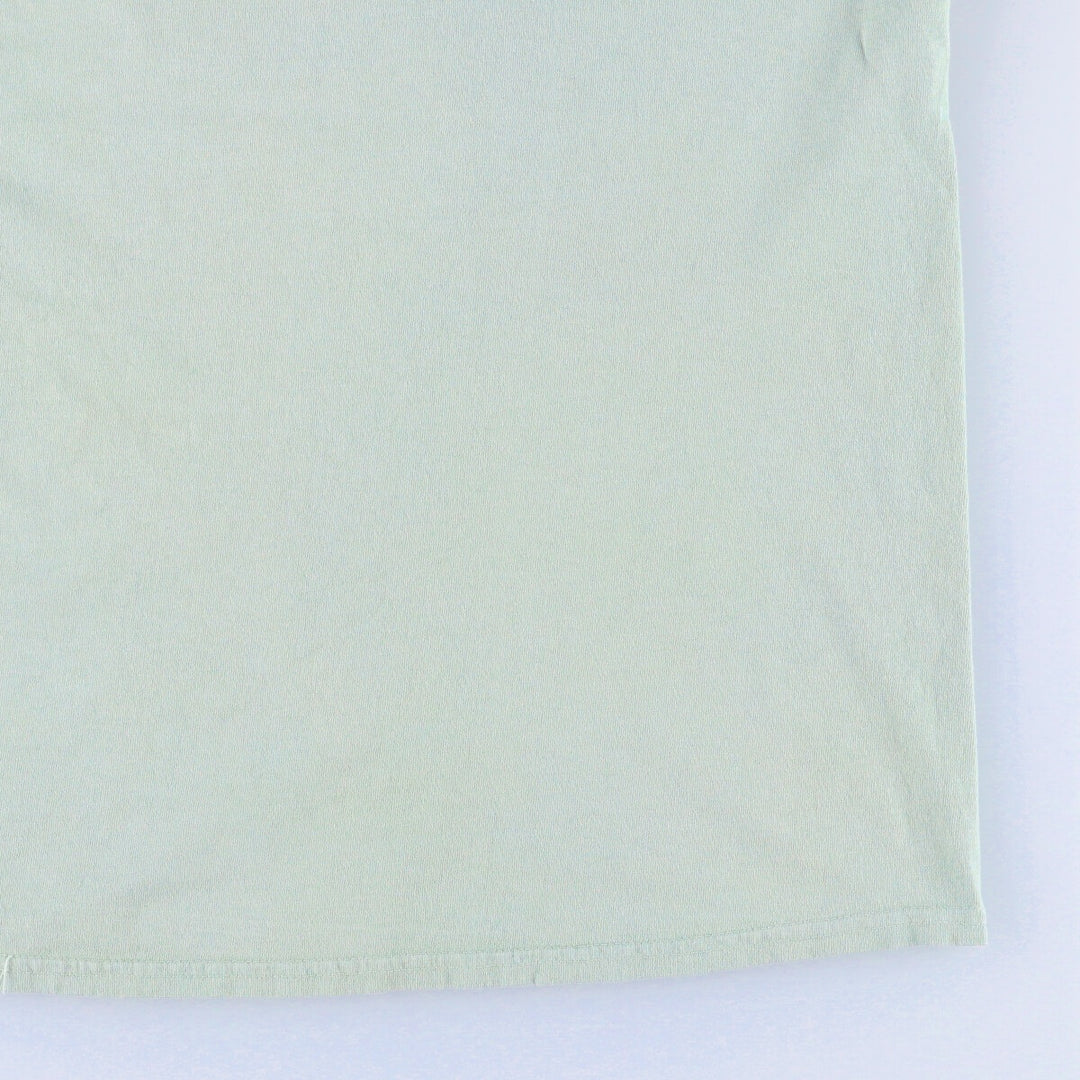 Billie Eilish Band T-shirt, Men's M size cotton Mint green Vintage Second Hand