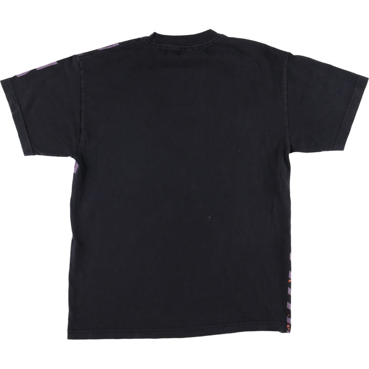 KARL FERRIS COLLECTION JIMI HENDRIX Large Print Band T-Shirt, Men's Medium cotton black type Vintage Second Hand