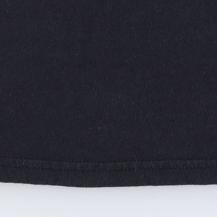 DEF LEPPARD Def Leppard Leopard Pattern Leopard Pattern Band T-shirt Band T Men's L size cotton black type Vintage Second Hand