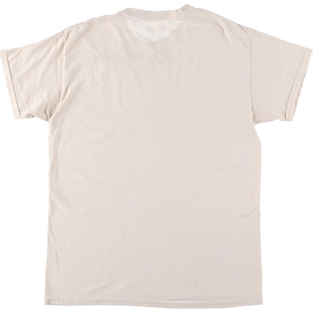 NIRVANA Nirvana Band T-shirt, Band T, Men's M size cotton pale white type Vintage Second Hand