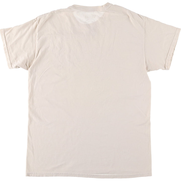 NIRVANA Nirvana Band T-shirt, Band T, Men's M size cotton pale white type Vintage Second Hand