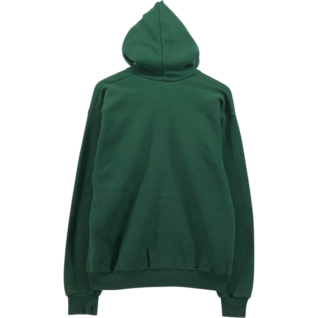 Vintage 90'S Lee Heavyweight Full-Zip Hoodie, Made in USA, Men's Size Medium cotton green type Vintage Second Hand