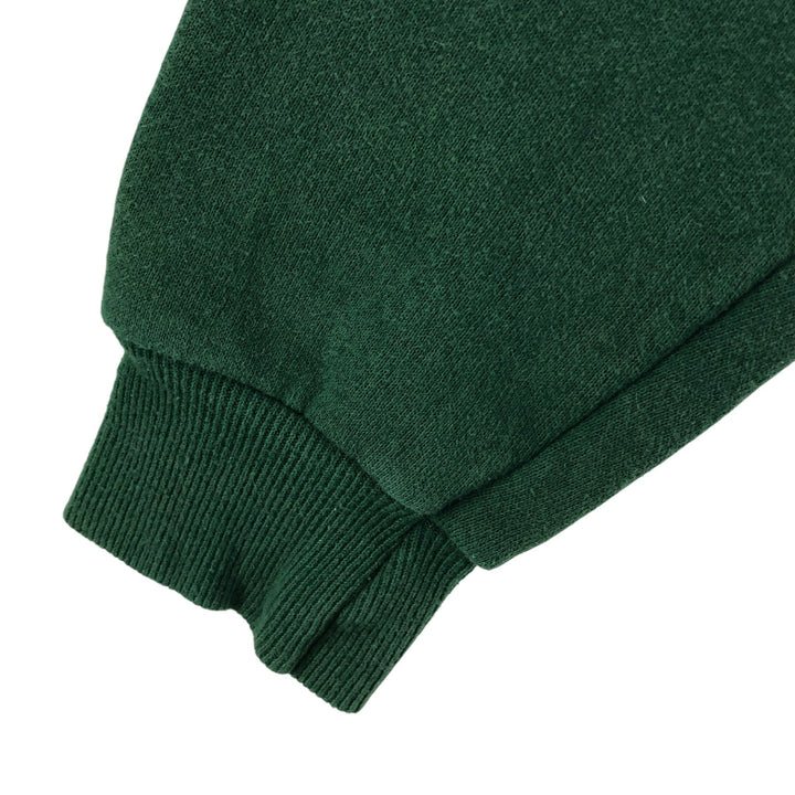 Vintage 90'S Lee Heavyweight Full-Zip Hoodie, Made in USA, Men's Size Medium cotton green type Vintage Second Hand