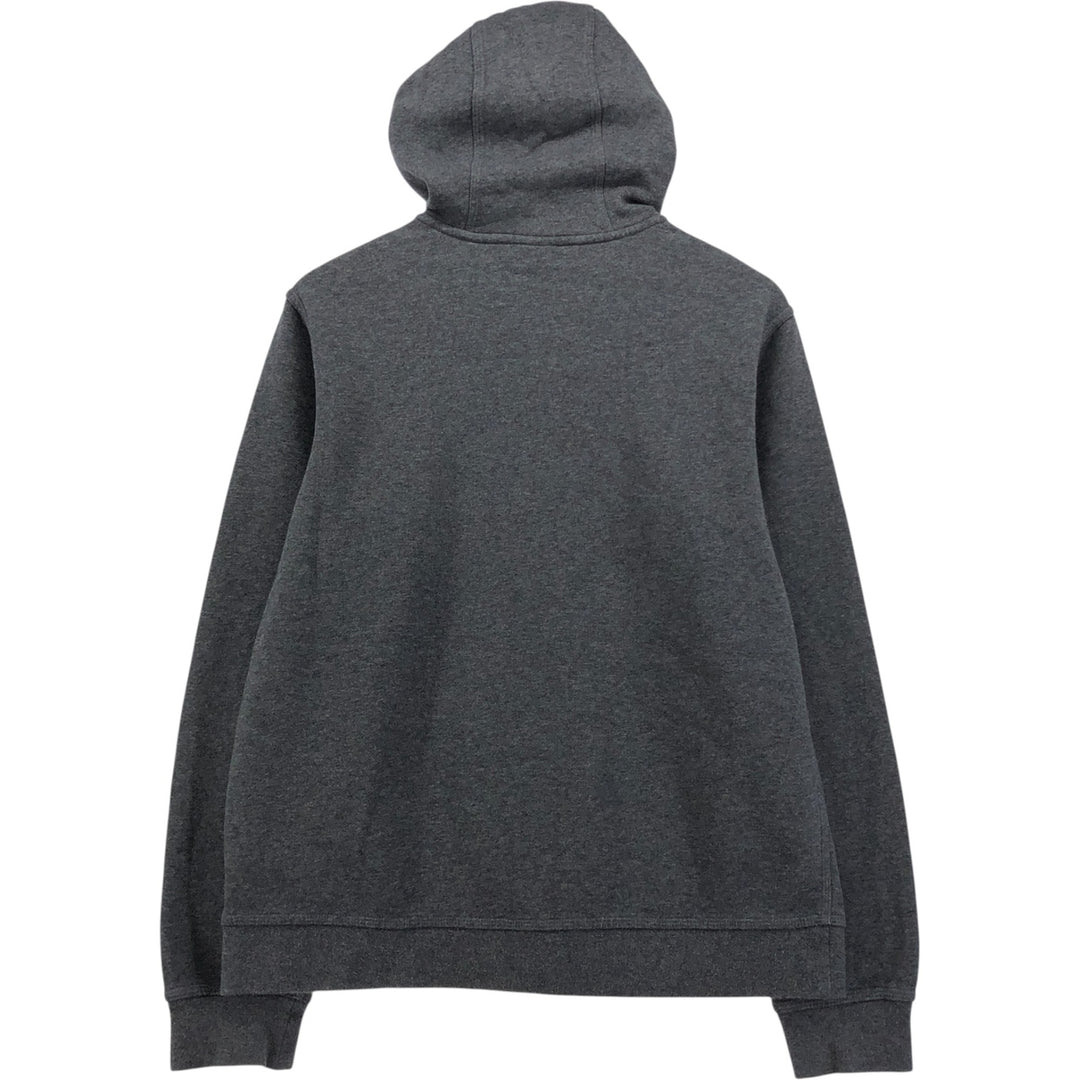 2000'S Nike Sweat Full Zip Hoodie, Men's Size M cotton gray type Vintage Second Hand