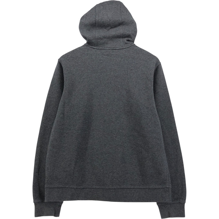 2000'S Nike Sweat Full Zip Hoodie, Men's Size M cotton gray type Vintage Second Hand