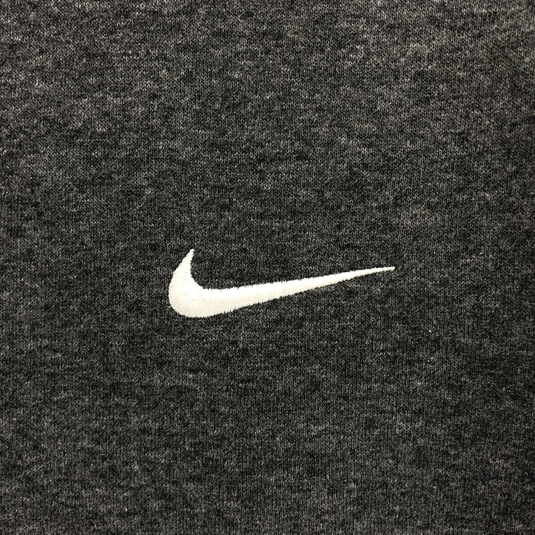 2000'S Nike Sweat Full Zip Hoodie, Men's Size M cotton gray type Vintage Second Hand
