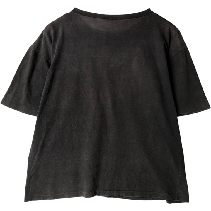 90'S Vintage Printed T-Shirt, Men's XL unclear black type Vintage Second Hand