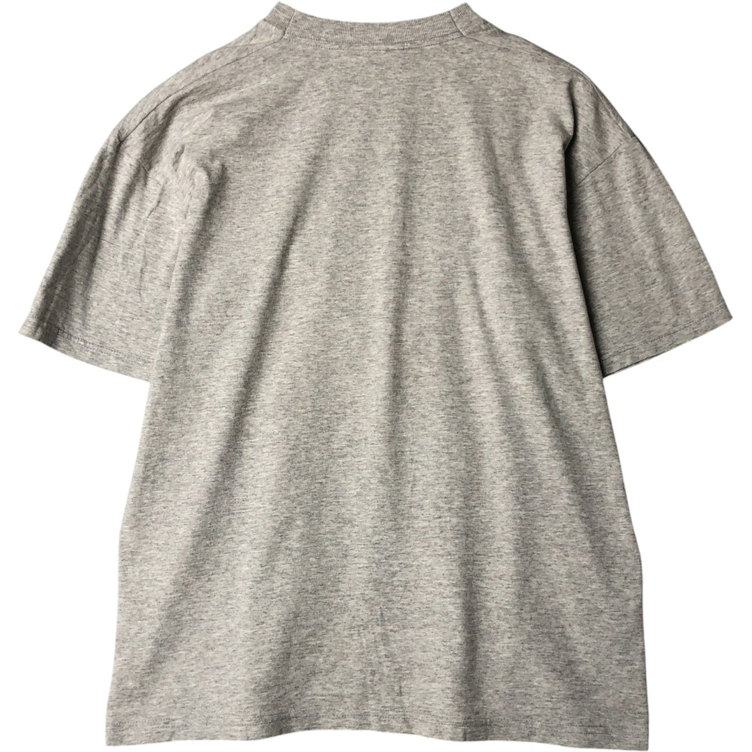 90'S Fruit of the Loom Screen Stars Print T-Shirt, Men's, Size Large, Vintage cotton gray type Vintage Second Hand