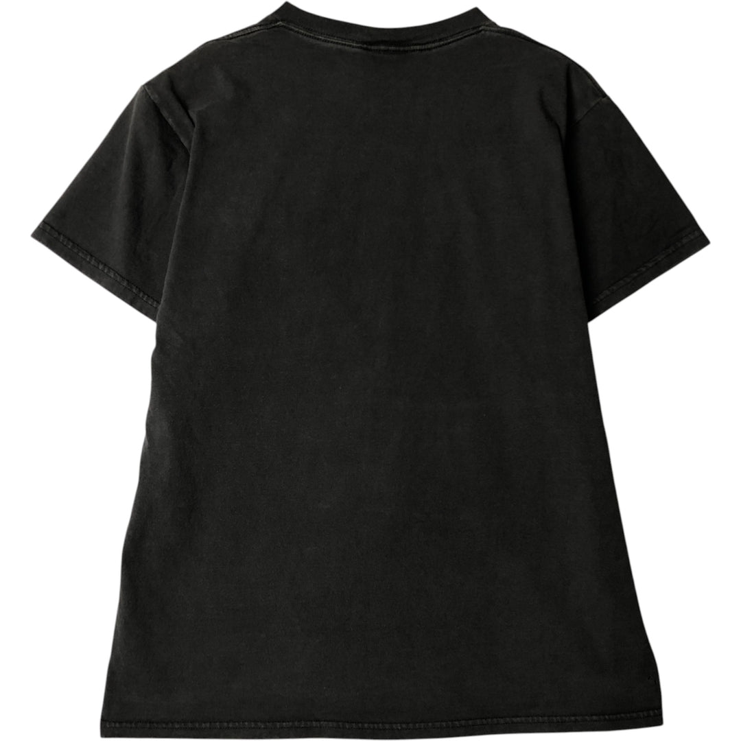 Vintage 90'S Tultex souvenir T-shirt, size L, men's cotton black type Vintage Second Hand