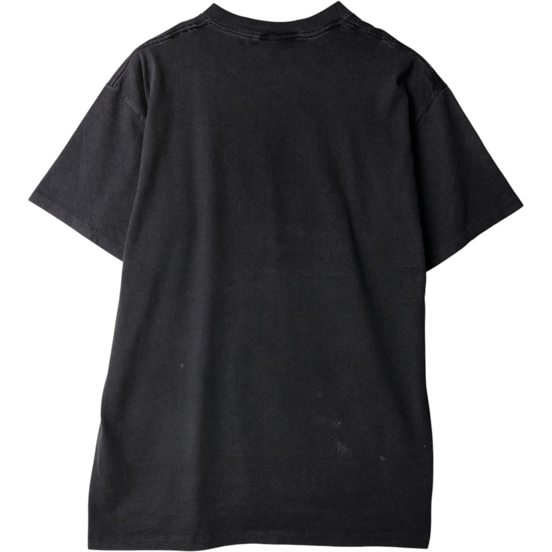 90'S ONEITA Parody Print T-Shirt, Men's XL, Vintage cotton black type Vintage Second Hand