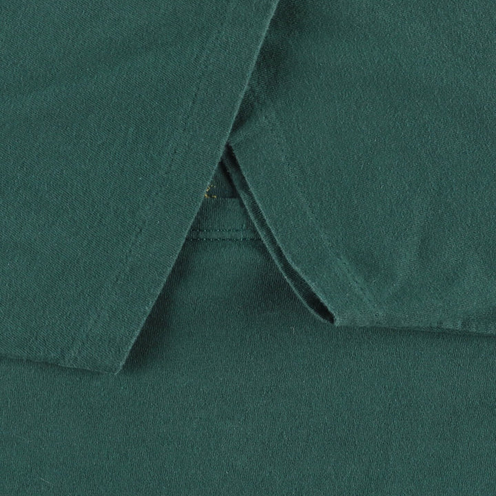 90s-00'S BELTON Printed T-Shirt, Made in USA, Men's Size L cotton green type Vintage Second Hand