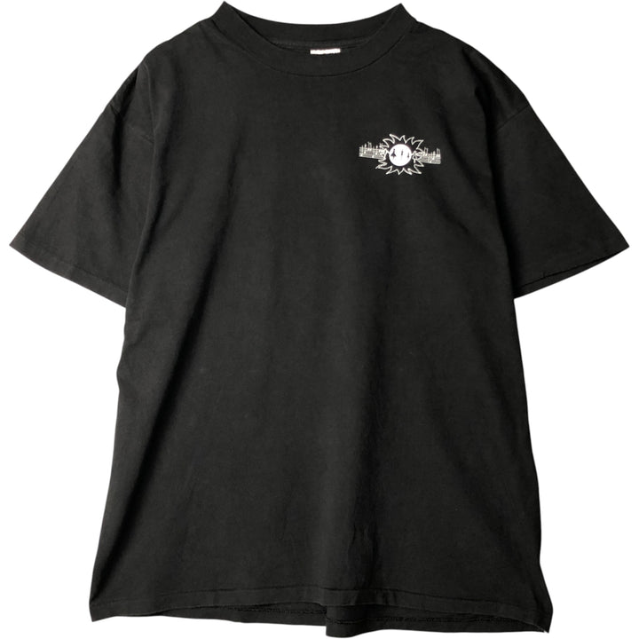 90'S ONEITA Printed T-shirt Made in USA Men's XL Vintage cotton black type Vintage Second Hand