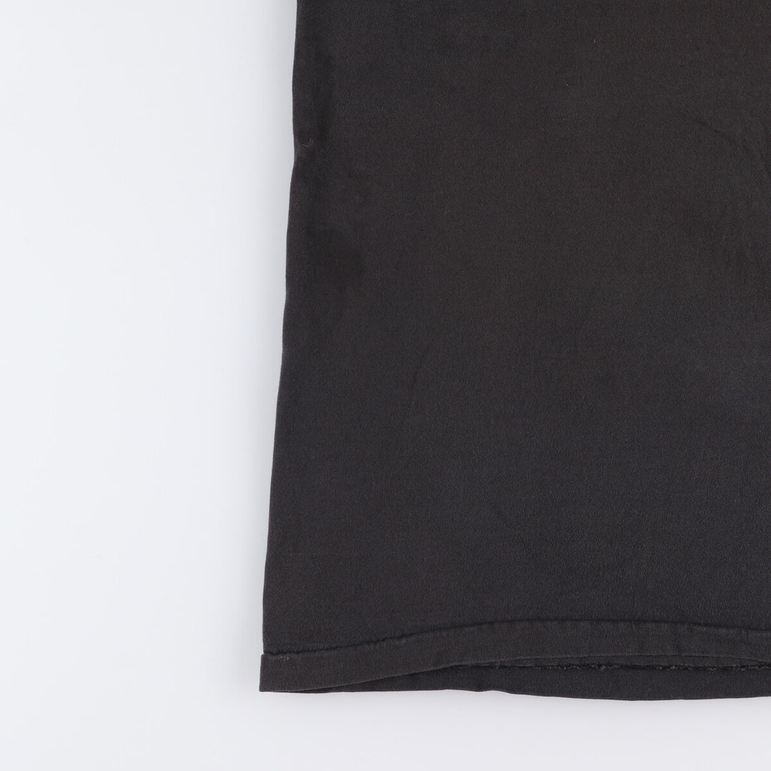 90'S Fruit of the Loom printed T-shirt, made in the USA, men's XXL, vintage cotton black type Vintage Second Hand