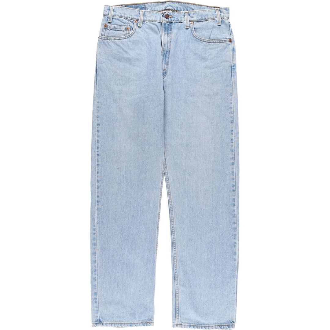 90'S Levi's 505 REGULAR FIT STRAIGHT LEG Tapered Denim Pants Made in USA Men's W36 Vintage cotton blue type Vintage Second Hand