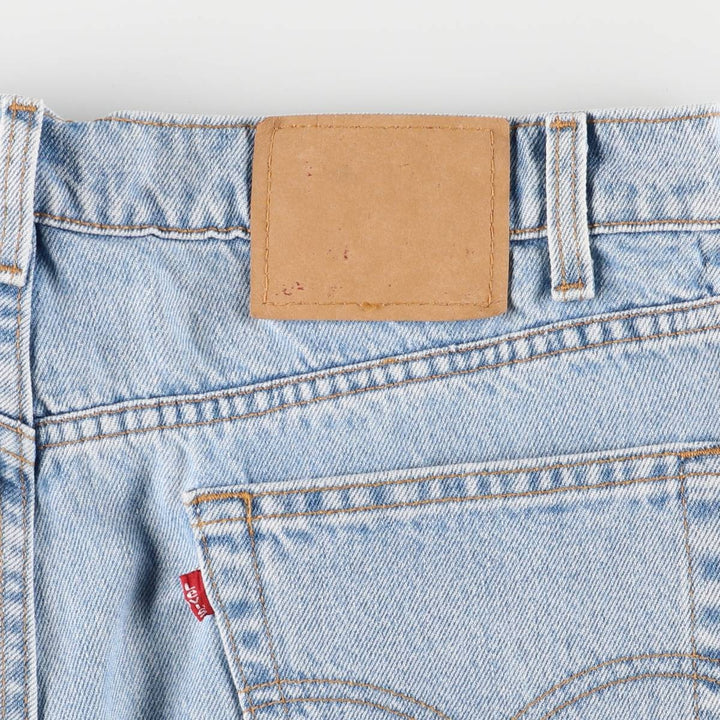 90'S Levi's 505 REGULAR FIT STRAIGHT LEG Tapered Denim Pants Made in USA Men's W36 Vintage cotton blue type Vintage Second Hand