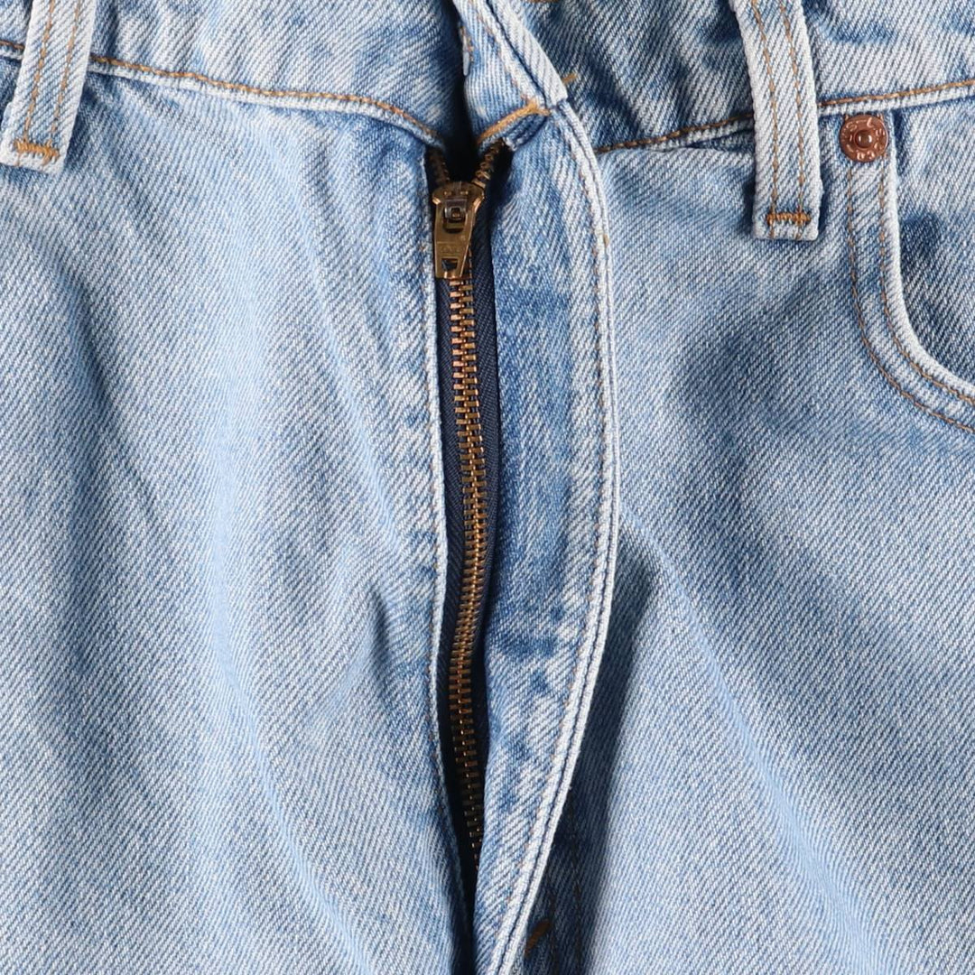 90'S Levi's 505 REGULAR FIT STRAIGHT LEG Tapered Denim Pants Made in USA Men's W36 Vintage cotton blue type Vintage Second Hand
