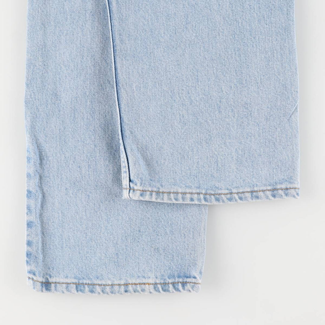 90'S Levi's 505 REGULAR FIT STRAIGHT LEG Tapered Denim Pants Made in USA Men's W36 Vintage cotton blue type Vintage Second Hand