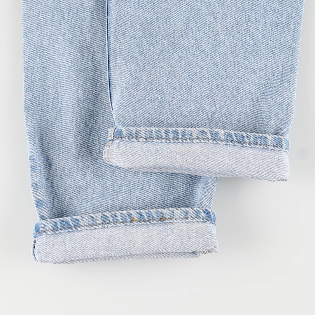 90'S Levi's 505 REGULAR FIT STRAIGHT LEG Tapered Denim Pants Made in USA Men's W36 Vintage cotton blue type Vintage Second Hand