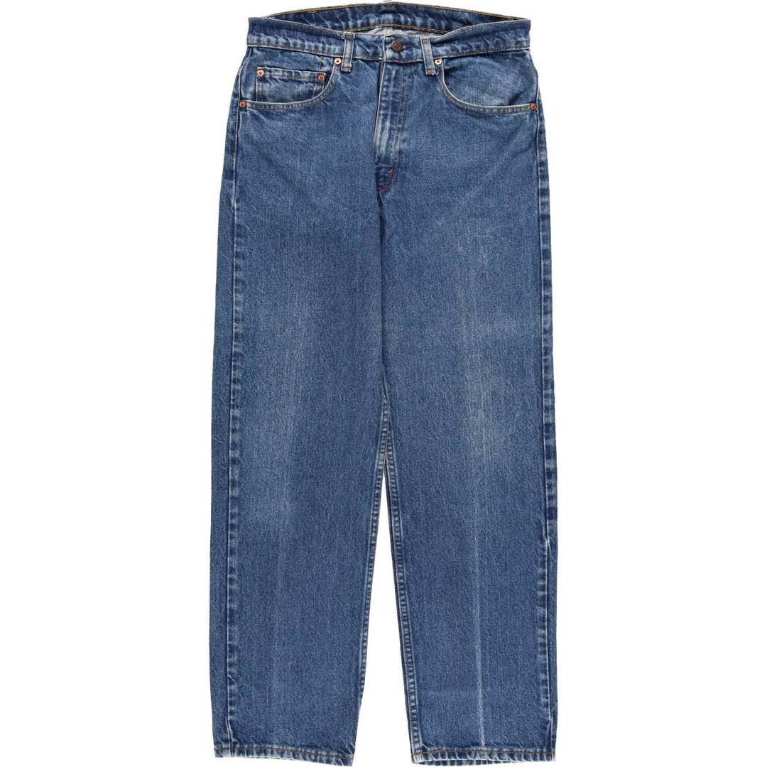 Vintage 1990'S Levi's 505-0216 Tapered Denim Pants, Made in USA, Men's Size 32 cotton blue type Vintage Second Hand